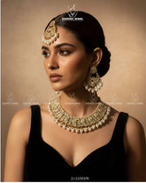 Mehreen Kundan Necklace Set | ZAROSH JEWEL