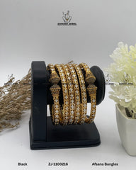 Afsana Bangles | ZAROSH JEWEL Black