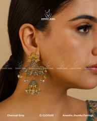 Areesha Jhumka Earrings | ZAROSH JEWEL