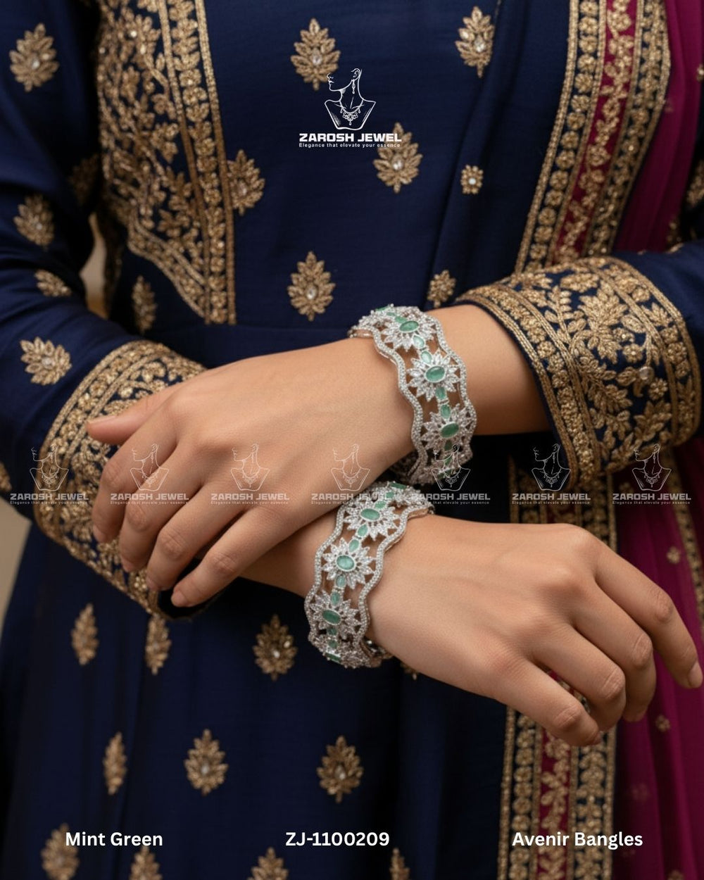 Avenir Bangles | ZAROSH JEWEL