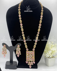 Calyra Heirloom Mala | ZAROSH JEWEL Mint Pink