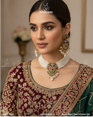 Elaris Regal Pearl Choker Set | ZAROSH JEWEL