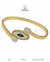 Evil Eye Gold Bracelet | ZAROSH JEWEL