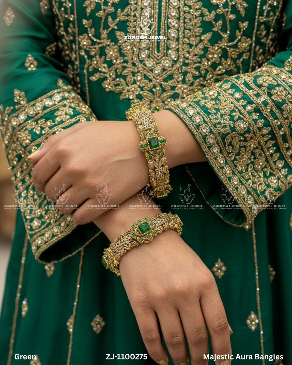 Majestic Aura Bangles | ZAROSH JEWEL