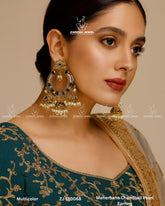 Meherbano Chandbali Pearl Earring | ZAROSH JEWEL