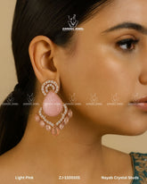 Nayab Crystal Studs | ZAROSH JEWEL