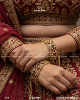 Opulent Vine Bangles Openable | ZAROSH JEWEL