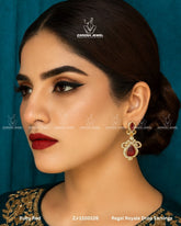 Regal Royale Drop Earrings | ZAROSH JEWEL