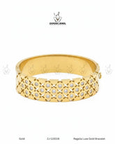 Regalia Luxe Gold Bracelet | ZAROSH JEWEL