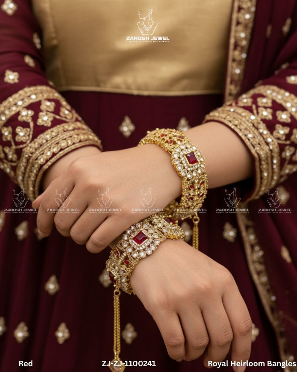 Royal Heirloom Bangles | ZAROSH JEWEL