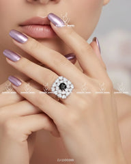 Mireya Luxe Ring | ZAROSH JEWEL Black