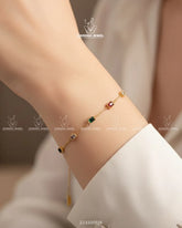 Nauratan Dainty Bracelet | ZAROSH JEWEL