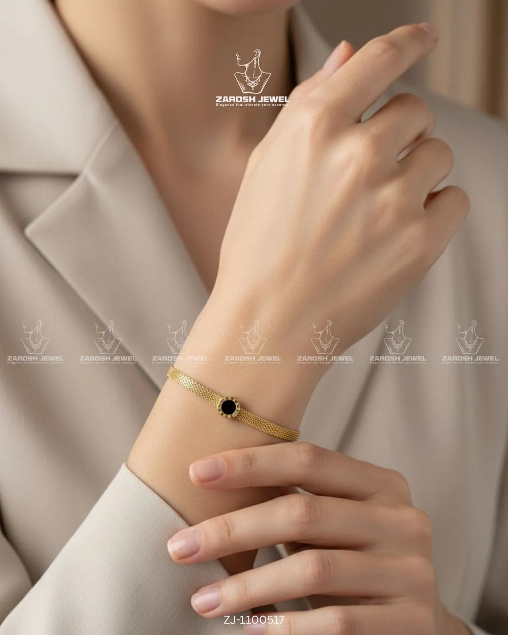 Waqt Mesh Bracelet | ZAROSH JEWEL