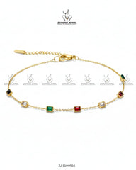 Nauratan Dainty Bracelet | ZAROSH JEWEL