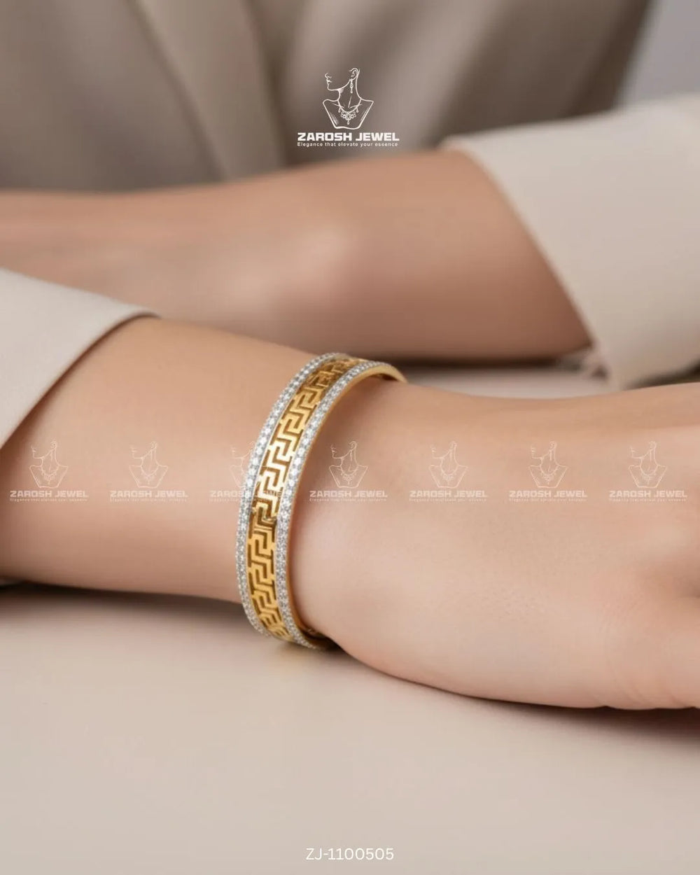 Yunan Cuff Bracelet | ZAROSH JEWEL