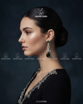 Lutf-e-Naz Drop Earrings | ZAROSH JEWEL