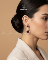 Anjum Teardrop Earrings | ZAROSH JEWEL