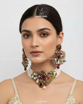 Rang Mahal Choker Set | ZAROSH JEWEL
