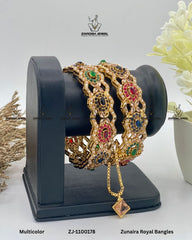 Zunaira Royal Bangles | ZAROSH JEWEL Multi