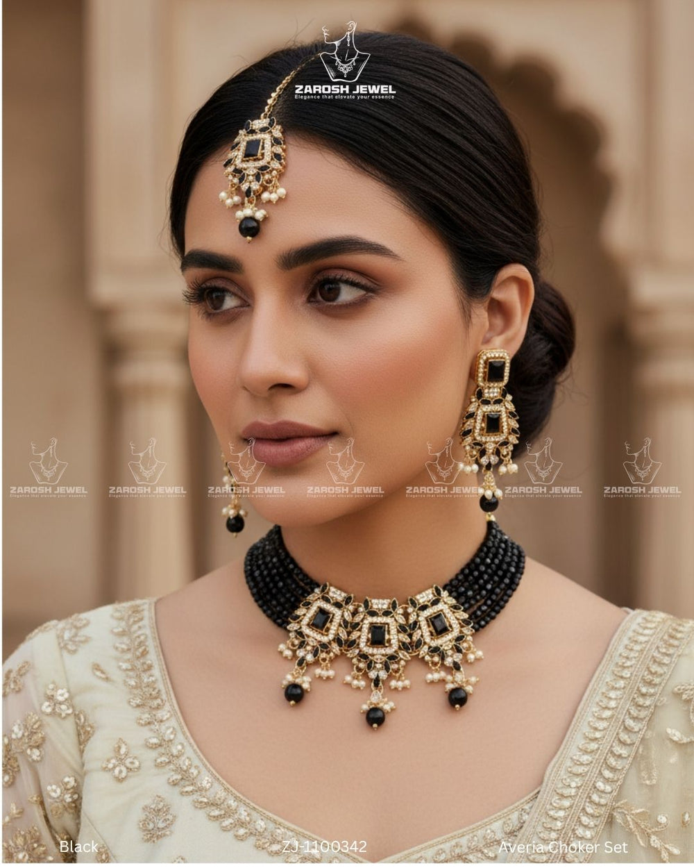 Averia Choker Set | ZAROSH JEWEL