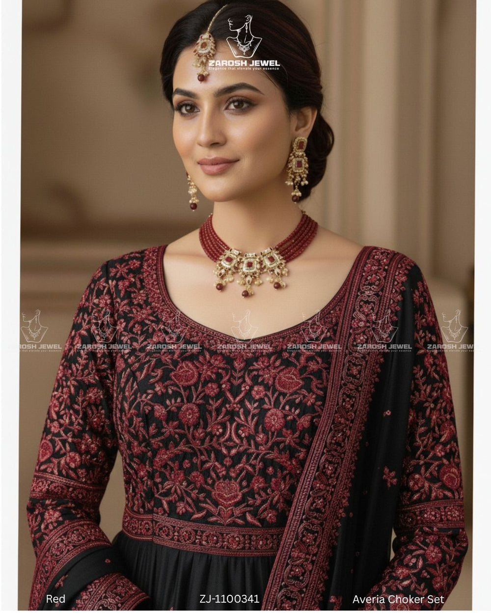 Averia Choker Set | ZAROSH JEWEL