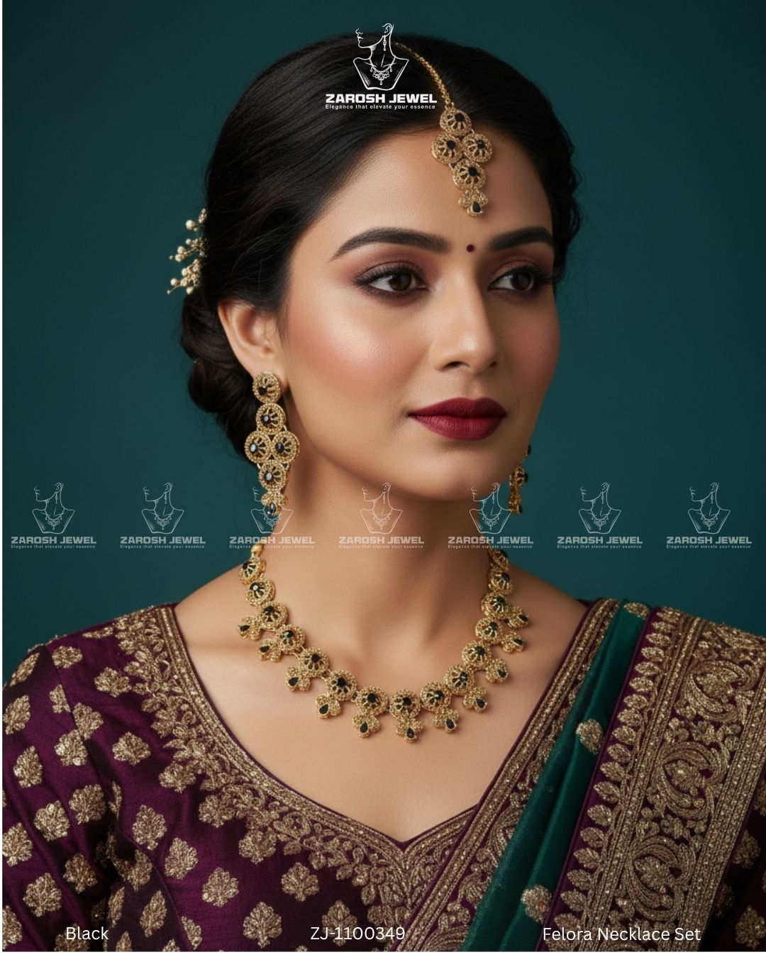 Felora Necklace Set | ZAROSH JEWEL