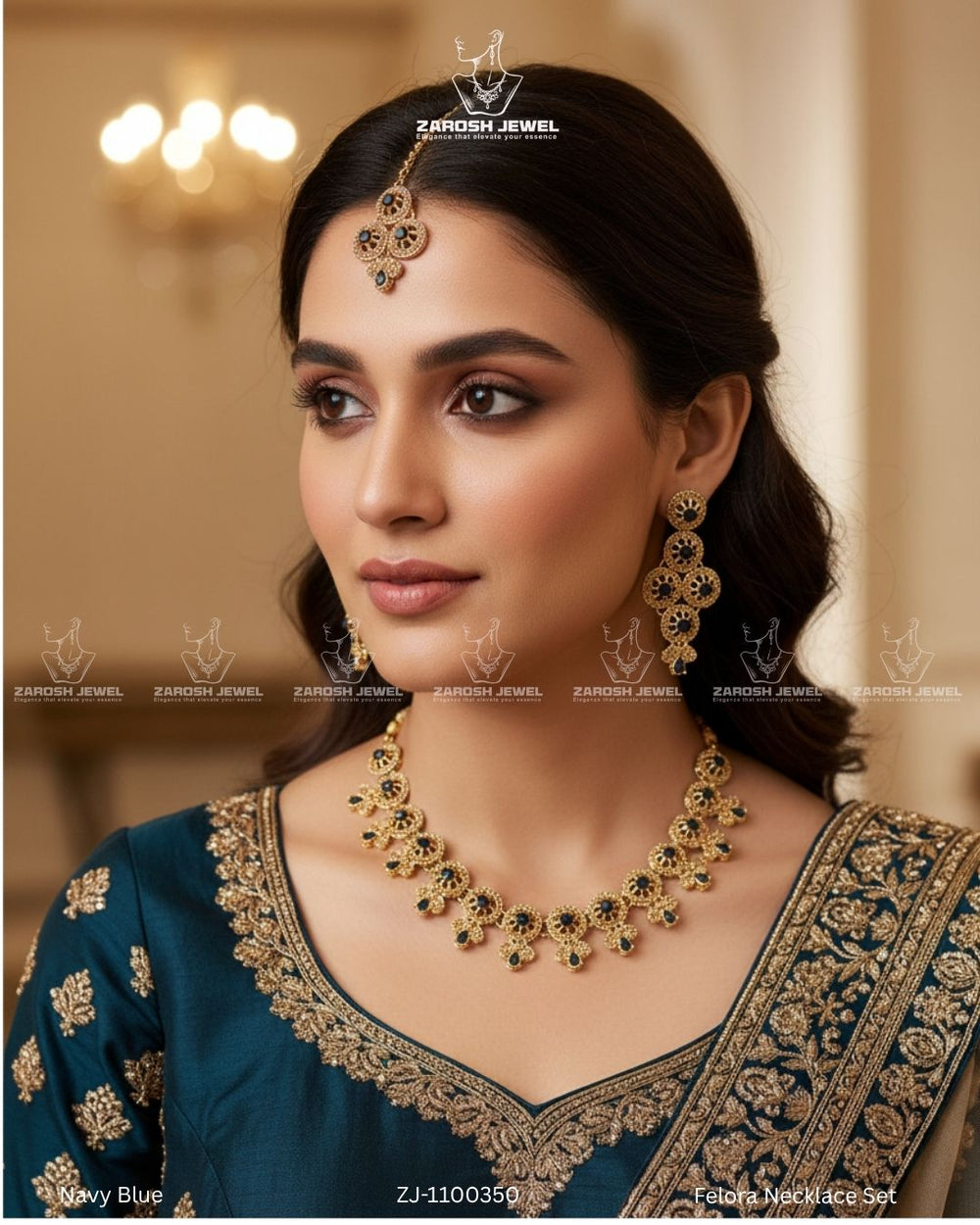 Felora Necklace Set | ZAROSH JEWEL