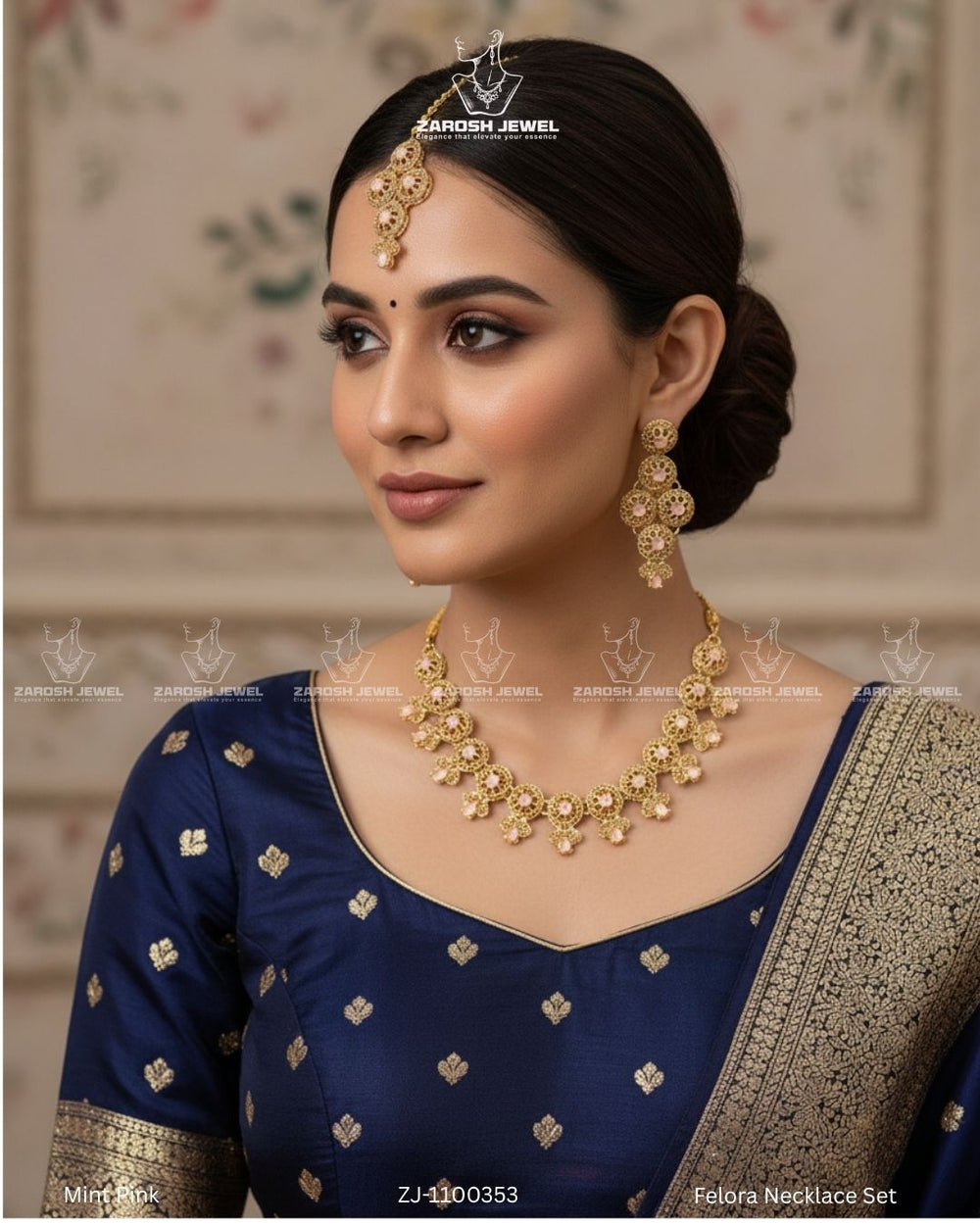 Felora Necklace Set | ZAROSH JEWEL