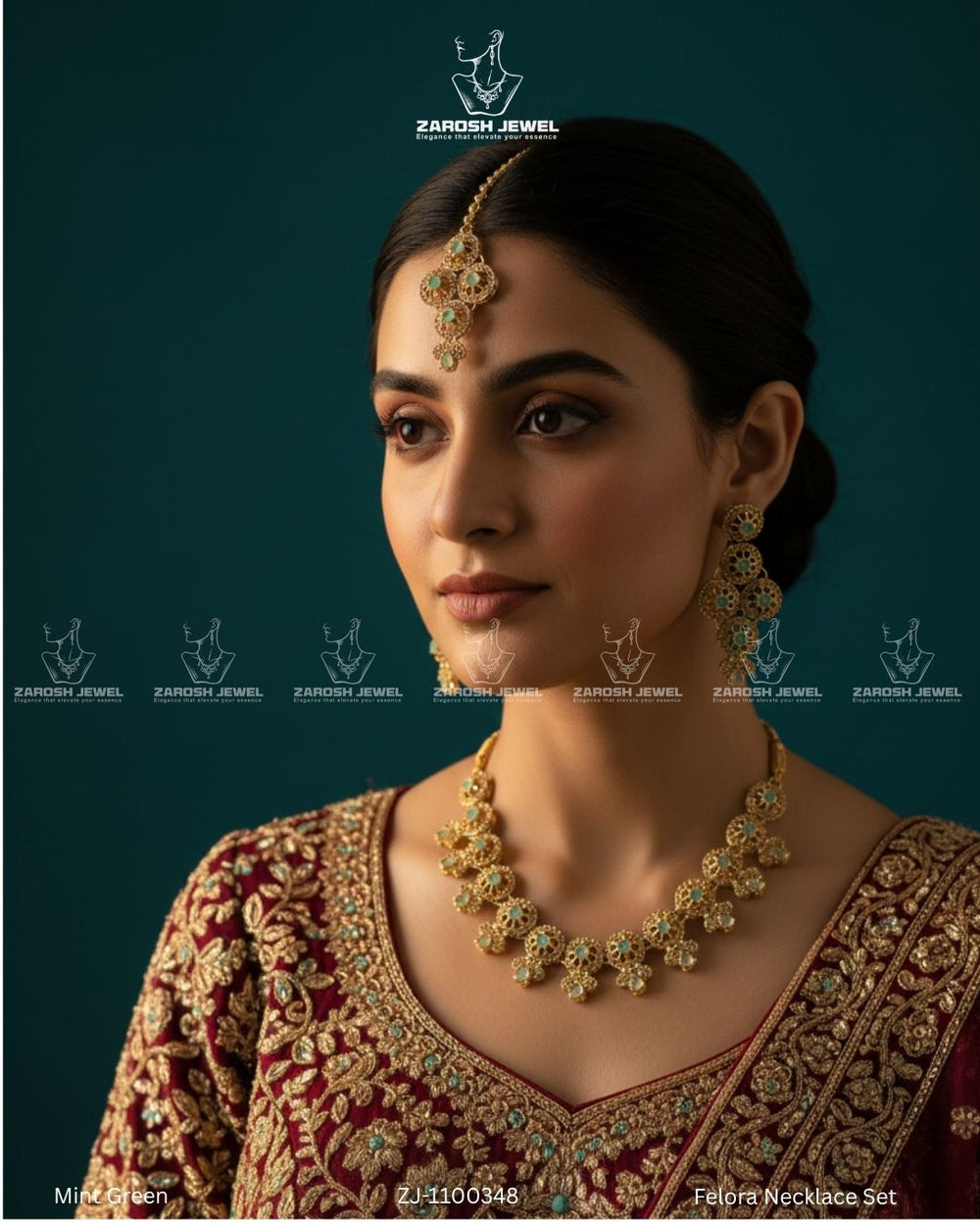 Felora Necklace Set | ZAROSH JEWEL