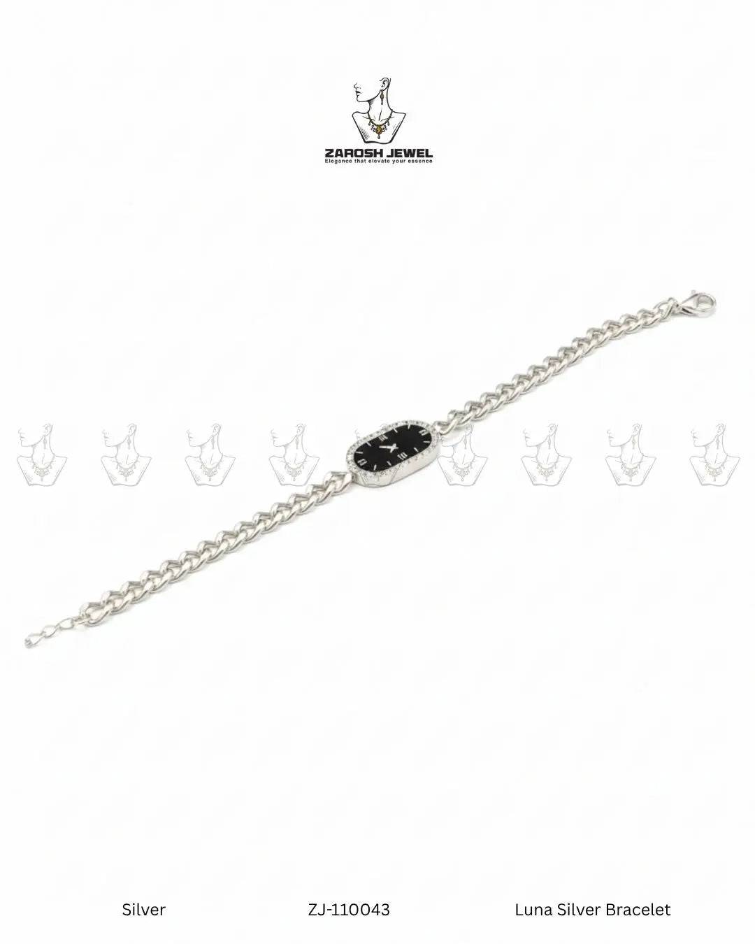 Luna Silver Bracelet | ZAROSH JEWEL