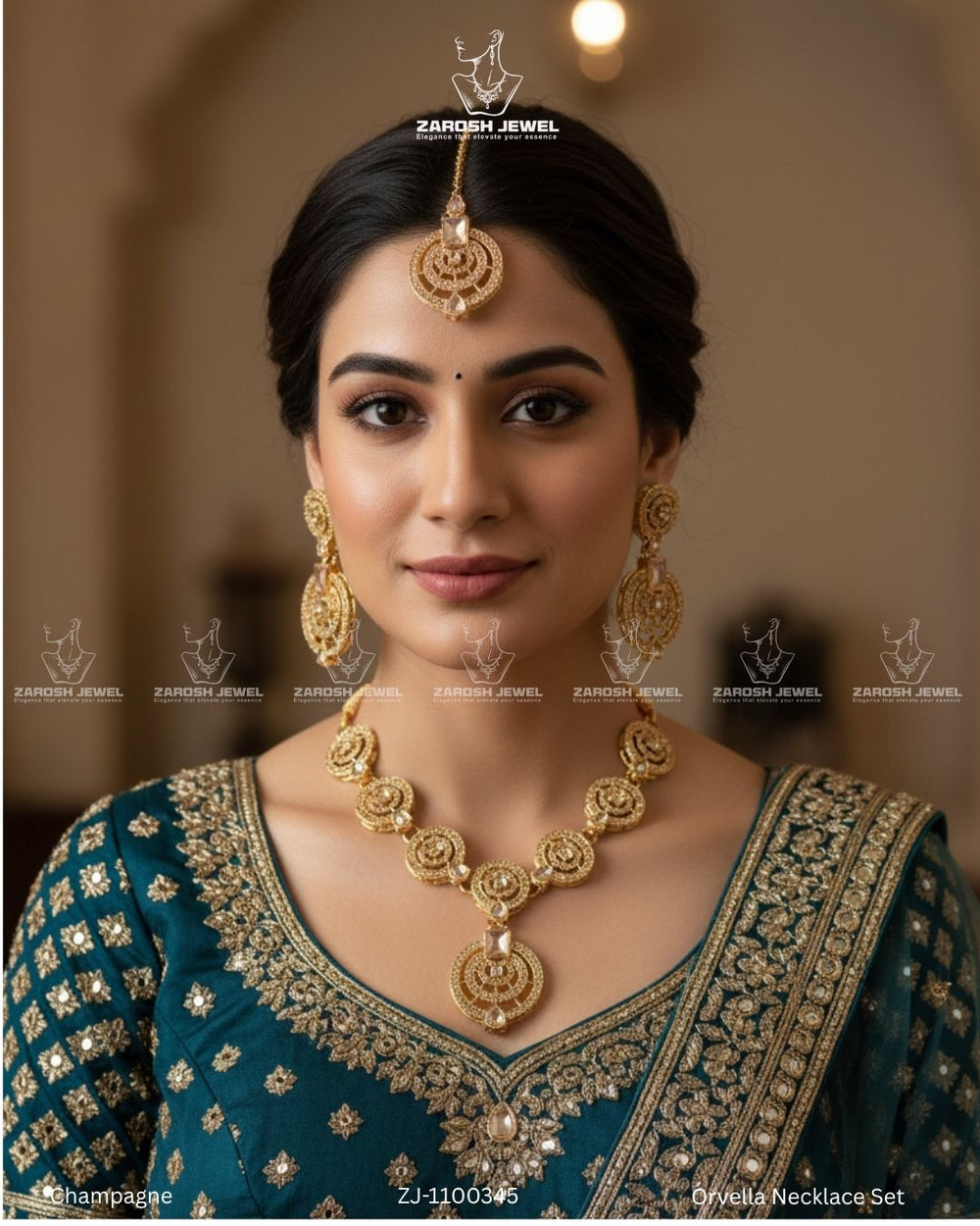 Orvella Necklace Set | ZAROSH JEWEL