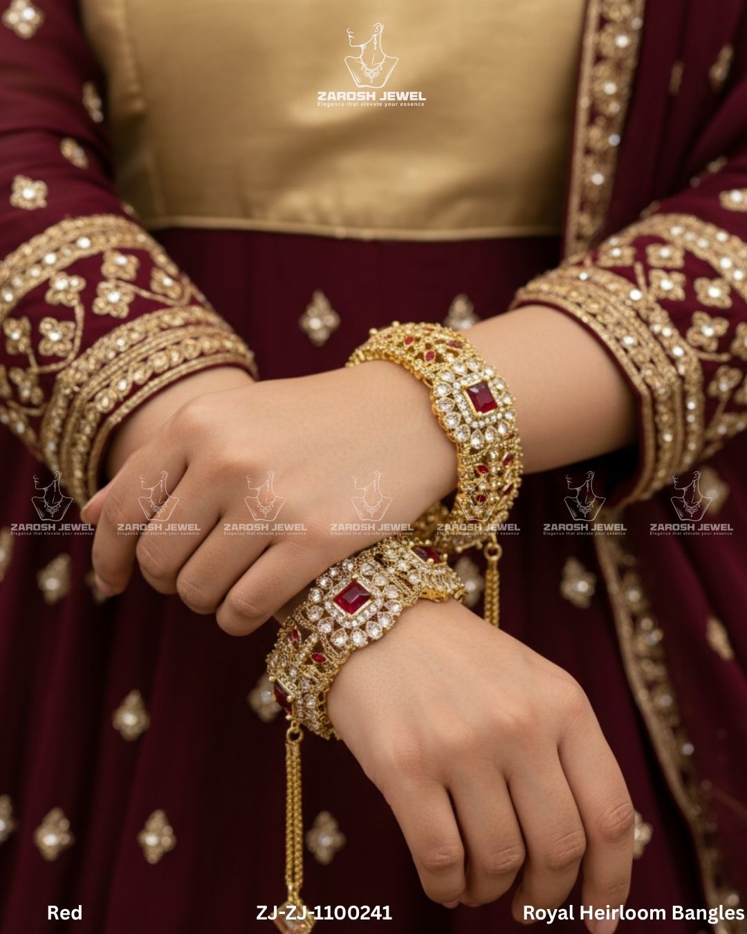 Royal Heirloom Bangles | ZAROSH JEWEL