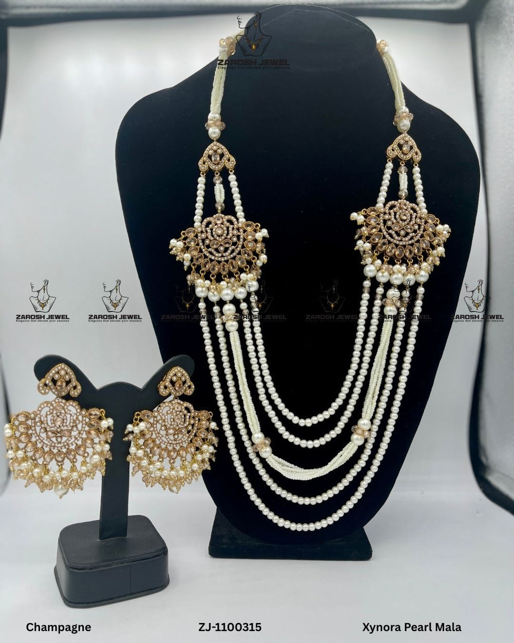 Xynora Pearl Mala | ZAROSH JEWEL