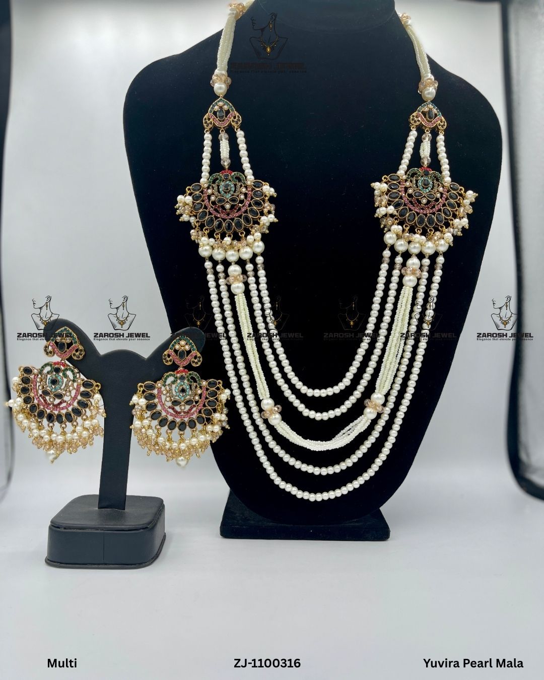 Yuvira Pearl Mala | ZAROSH JEWEL