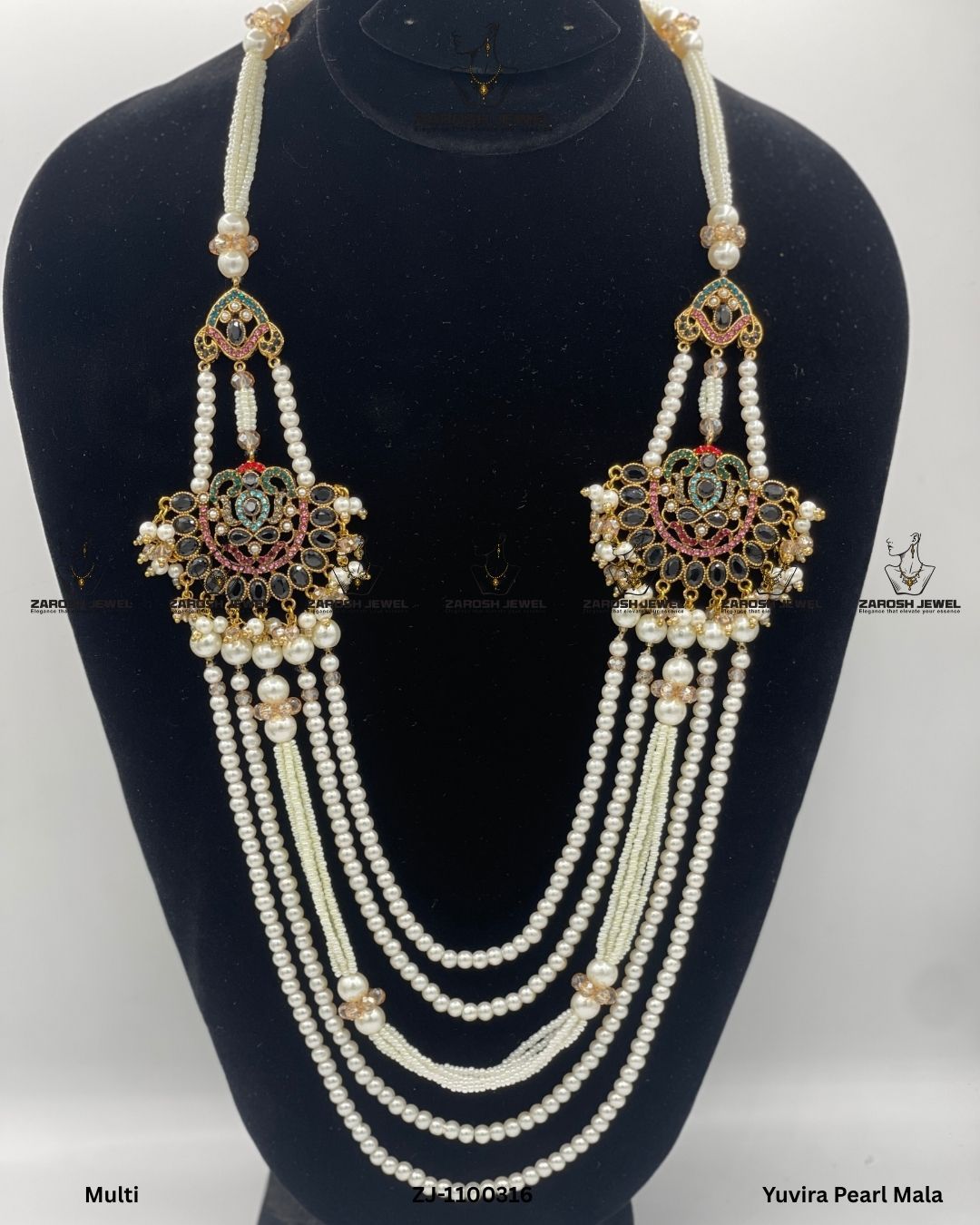 Yuvira Pearl Mala | ZAROSH JEWEL