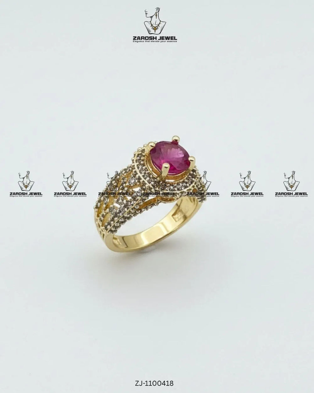 Mehfil Royal Ring | ZAROSH JEWEL Ruby