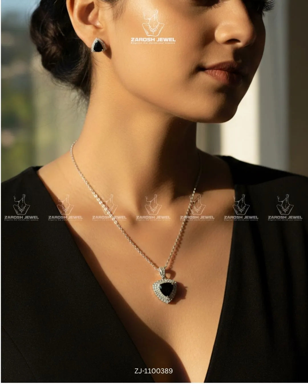 Zermeen Pendant Set | ZAROSH JEWEL