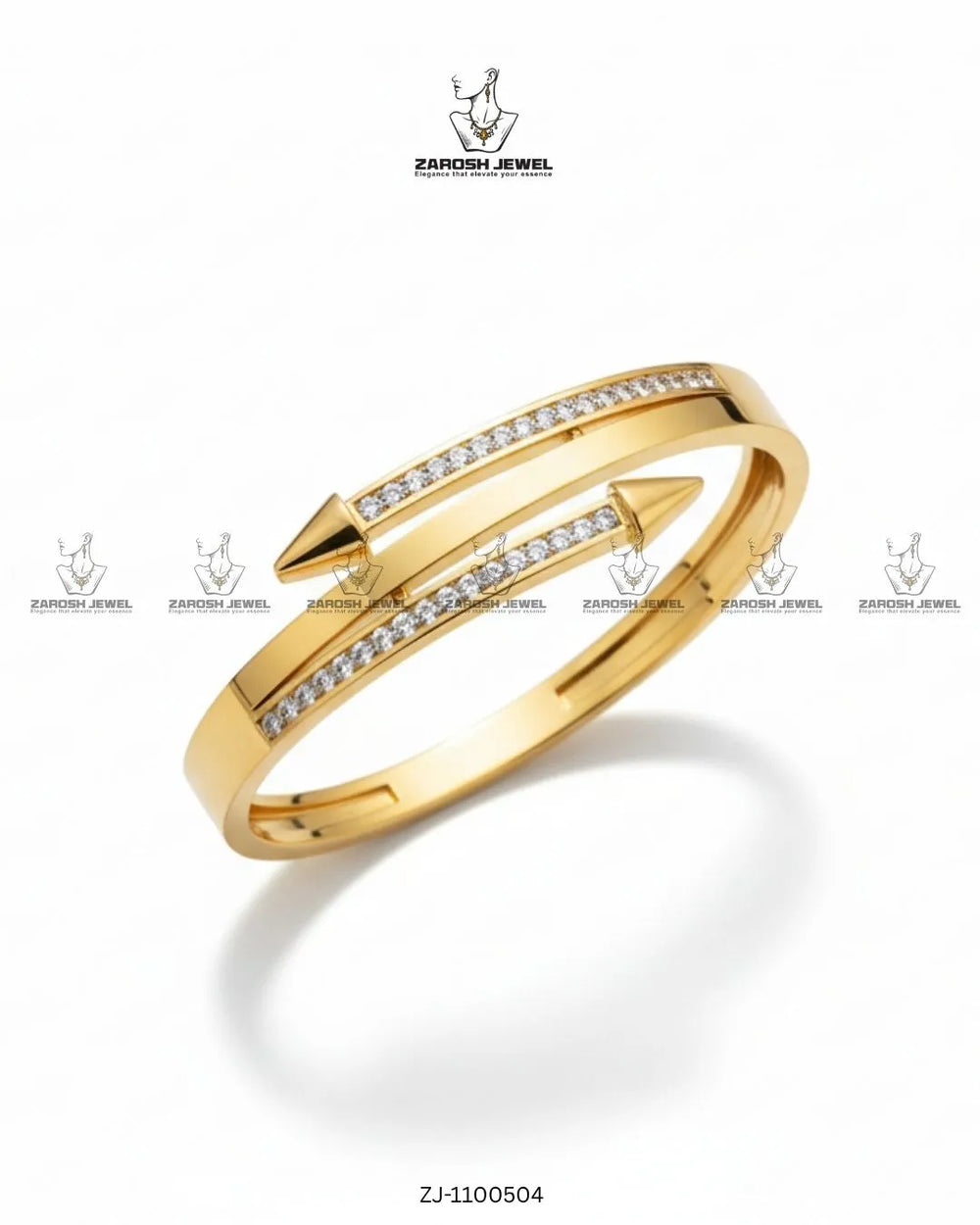 Teer Cuff Bracelet | ZAROSH JEWEL