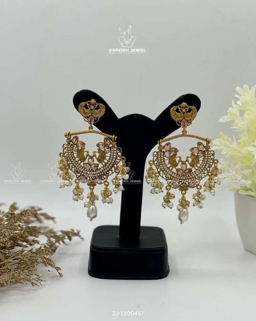 Zarkash Jhumkey | ZAROSH JEWEL