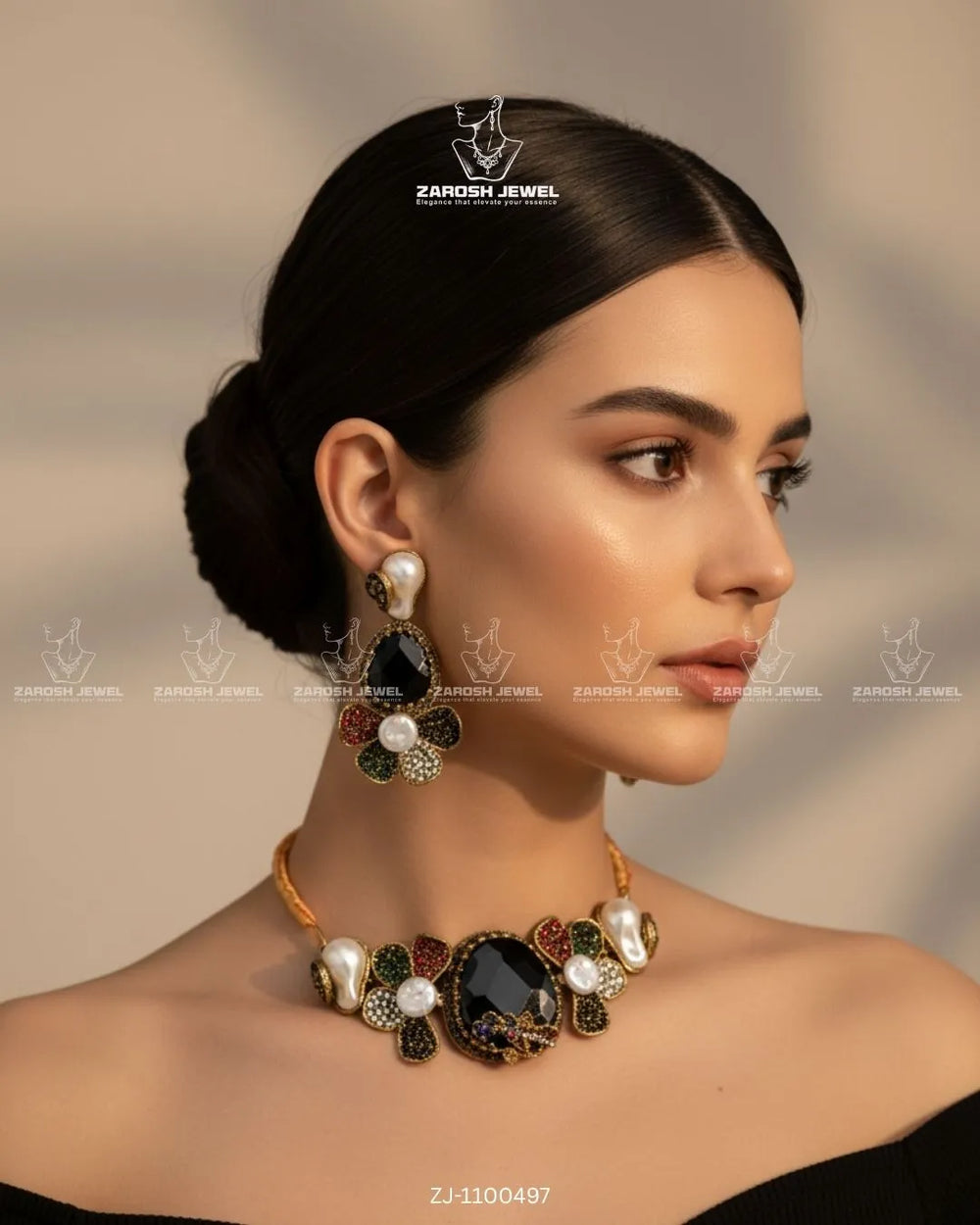 Shabana Choker Set | ZAROSH JEWEL