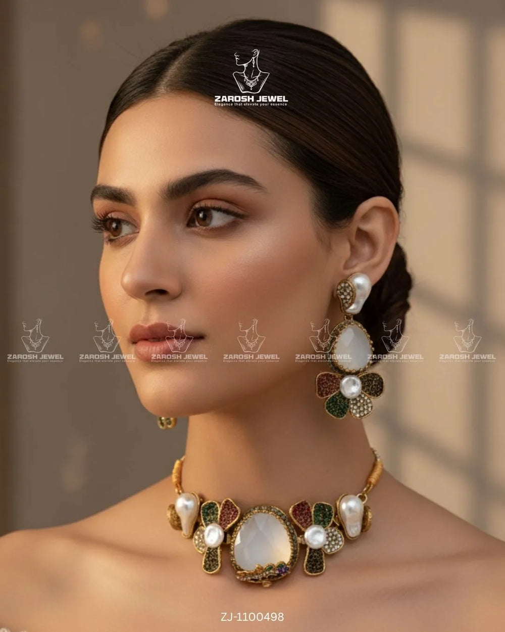 Shabana Choker Set | ZAROSH JEWEL