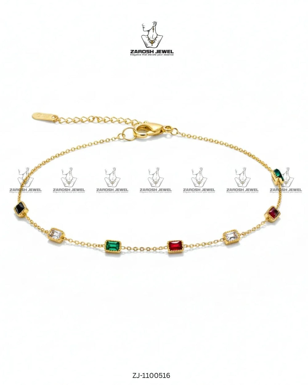 Nauratan Dainty Bracelet | ZAROSH JEWEL