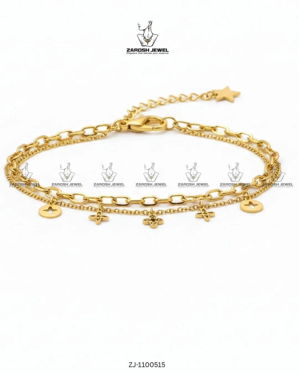 Silsila Layered Bracelet | ZAROSH JEWEL