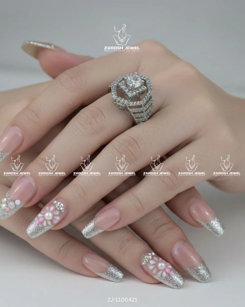 Mehraab Cascade Ring | ZAROSH JEWEL