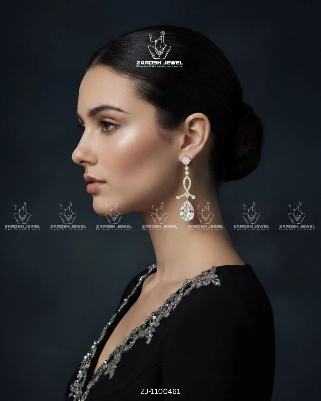 Lehrein Drop Earrings | ZAROSH JEWEL
