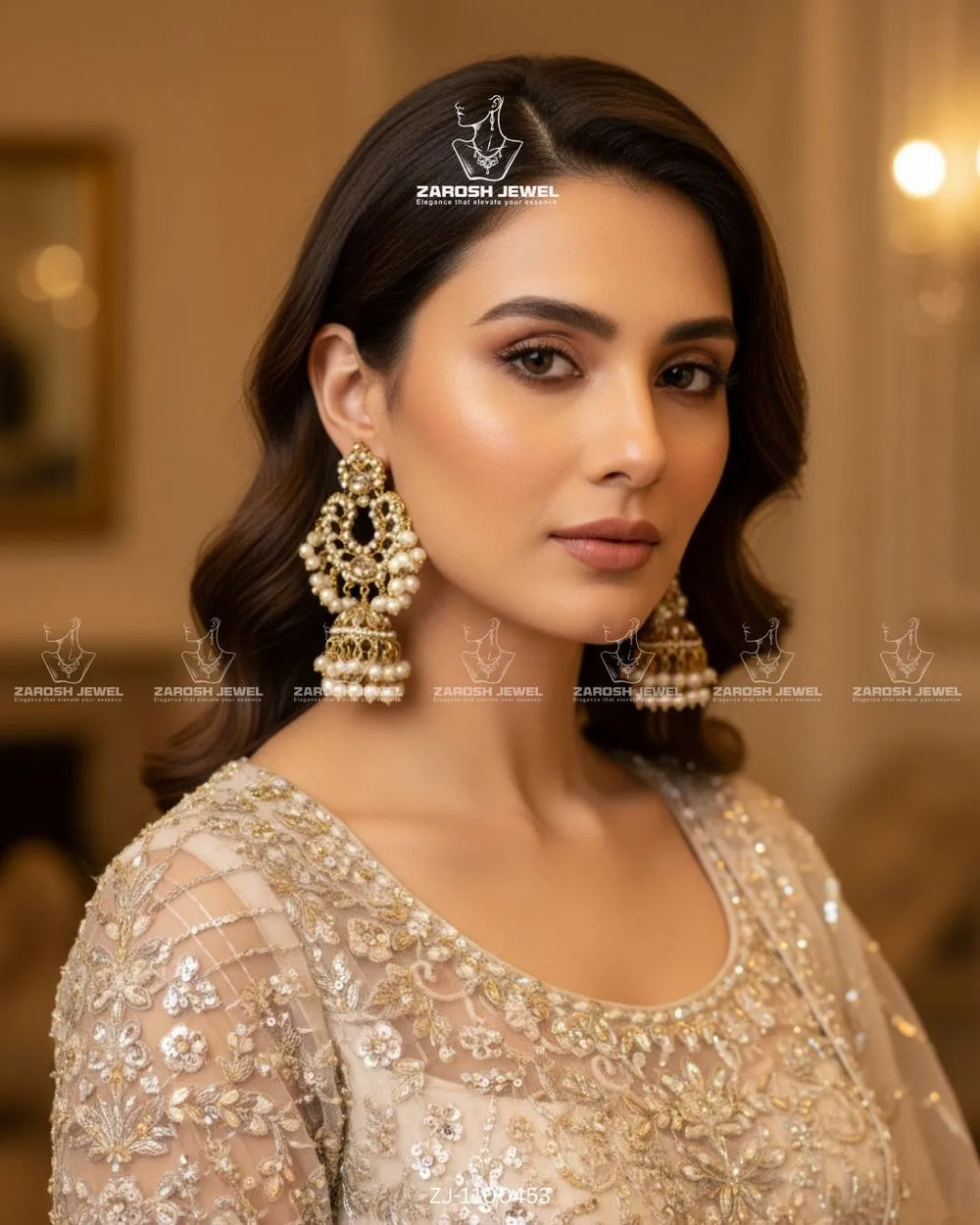 Qamar Jhumkay | ZAROSH JEWEL