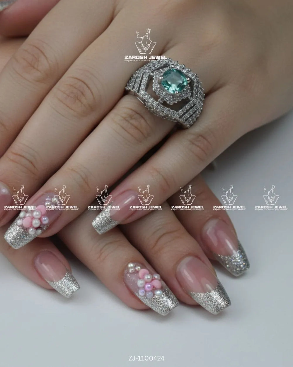 Mehraab Cascade Ring | ZAROSH JEWEL