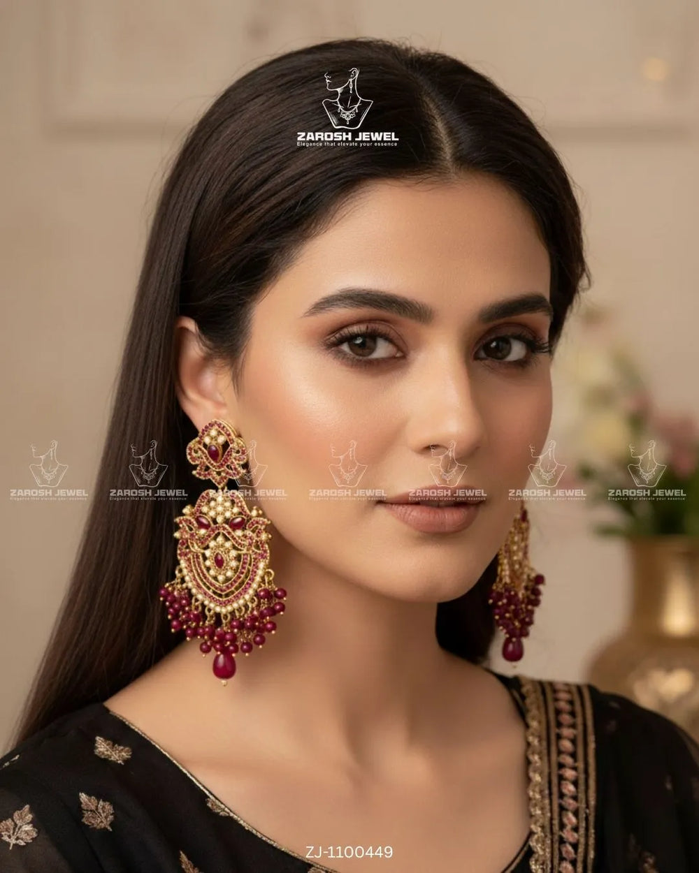 Nazakat Jhumkay | ZAROSH JEWEL